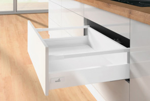 9254890 КОМПЛЕКТ ЯЩИКА INNOTECH ATIRA ПОЛНОГО ВЫДВ. ДЛЯ PUSH TO OPEN SILENT,30КГ,H144,NL420,БЕЛЫЙ