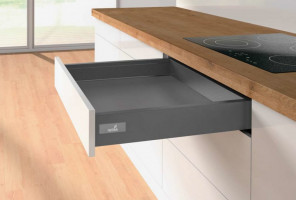 9234570 КОМПЛЕКТ ЯЩИКА INNOTECH ATIRA ЧАСТИЧНОГО ВЫДВ. SILENT SYSTEM, H70, NL470, АНТРАЦИТ