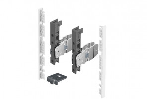 9257616 КОМПЛЕКТ СОЕДИНИТЕЛЕЙ ПЕРЕДНЕЙ ПАНЕЛИ ВНУТР. ЯЩИКА AVANTECH YOU,H139,БЕЛЫЙ