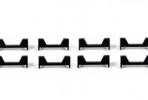 Заглушки RZ105.01BL  Черный матовый (4L+4R)