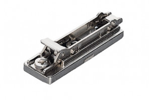 Монтажная планка Salice/Hafele Duomatic SM, прямая, быстр. монт., H=3мм, под саморез   (329.67.043)