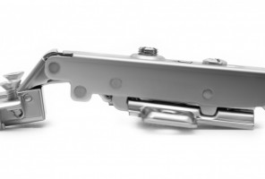 Петля BOYARD Clip-on для дверей с алюм.проф., с довод., 105гр.откр.накладная H661A/1912