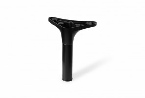 Нерегулируемая опора Х 042200 черный матовый 9005 (ТЗ)