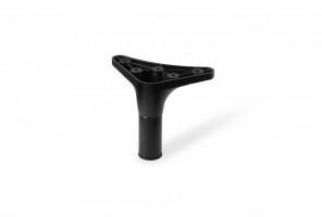 Нерегулируемая опора Х 042100 черный матовый 9005 (ТЗ)