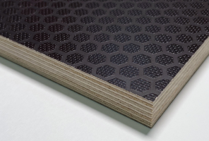  Фанера ФСФ 2440-1220-15мм ламинированная HEXA коричневая