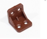 Угол пластиковый MESAN (4 отверстия) коричневый, 0055-02