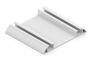 АРИСТО Направляющая двойная нижняя ЭКО, 5400, белый глянец  AE0488