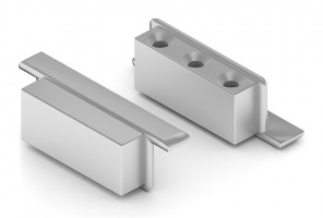 АРИСТО Торцевая заглушка врезной ручки, серебро   NA0036