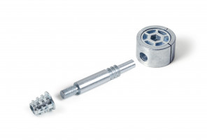 Стяжка для кроватей и столов B-FIX ST10/01/5/Zn/01