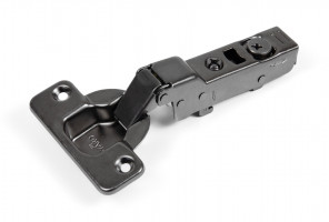 Петля BOYARD NEO PROFI с доводчиком, смежная, черный никель   H306B02/BN