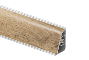 Thermoplast 850 - Плинтус - 2052 (4,2)       Дуб вотан 37*24*4200 (AP 850-1387)