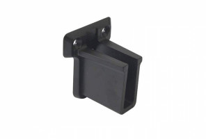 Карман сетчатой полки черный