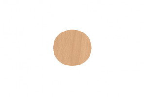 Заглушка самокл. d=20 мм  Бук Натур 101024W (12шт/лист)    REHAU