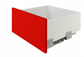 Ящик СТАРТ PUSH с ПРЯМЫМИ боковинами Белый SB30W.1/300, выс. стенки 167мм