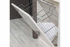 Корзина для белья с креплением на дверцу, 600мм (530х290х500) Starax S-8117