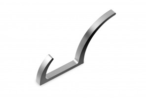 Крючок PK 026.020.010 St светлый (ПЗ)