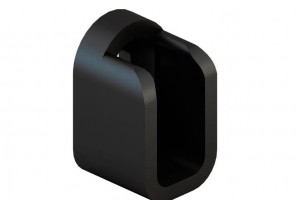 Карман мини сетчатой полки черный