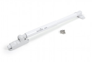 Газлифт 5кг. Белый с фиксацией фасада и амортизатором GL110W/50/3   OZON БОЯРД