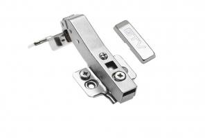 Петля GTV 3D 45гр. с доводчиком   ZM-HCKT45-3DBEO-S