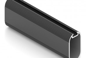 АРИСТО ELIPS Штанга овальная 15х30, с пазом под демпфер, L=2825, черный   AA0733