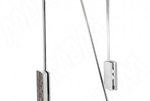 Пантограф 660-880мм BASE нагр.12кг, серый металлик PU70M