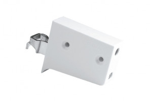 Навеска регулир. универсальная ABS под саморез, белая