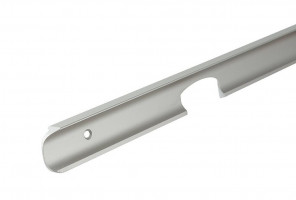 Планка AL-28 R-9мм соединит/угловая универсальная Серебро