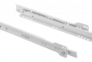 Направляющие роликовые 400 мм белые   PR-0B-400-10