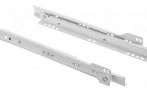 Направляющие роликовые 300 мм белые   PR-0B-300-10