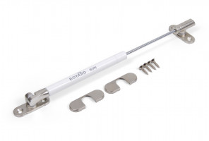 Газлифт 8кг белый, с фиксацией фасада Styletto   GL107W/80/3   БОЯРД