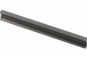 Ручка алюминиевая GROOVE 160мм/190мм, черный матовый   UA-GROOVE-160-20M