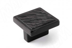 Ручка-кнопка 16мм черный матовый  2045.16.52