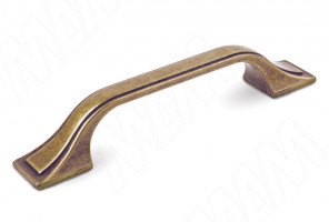Ручка-скоба 96мм бронза состаренная  WMN.215.096.00D1