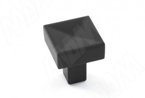 Ручка-кнопка черный матовый TRIBAL KH.29.BLM