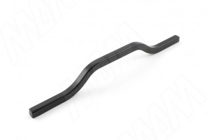 Ручка-скоба 160/192мм черный матовый  BH.62.160-192.BLM