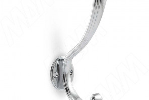 Крючок двухрожковый ZAMPA хром HK.29.PC