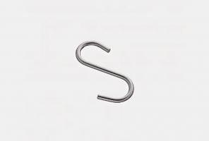 Крючок для рейлинга малый, хром Z6