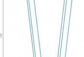 Опора OPR P 129 V.720.9016 Белый