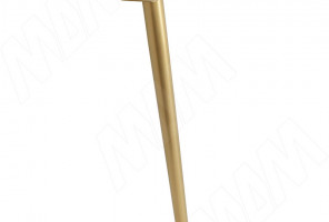 Опора для стола 123х720мм CONEконусная, золото матовое  CON123x720 GL