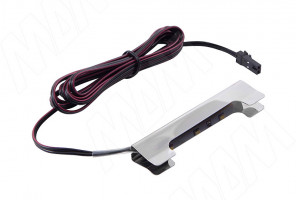 Светильник-клипса CLIPSA светод.для стеклян полки 4-8мм,хром,12V, холодн.бел, 6000К, 0,24W CL12-66NO-CR-CW0.2