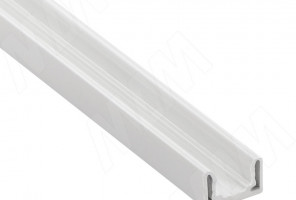 Направляющая накладная белый  0684.19 L-2,6м