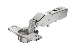 9087528 Петля Sensys 8639i, W20, угол 95°, чашка TH52, D35, накл., (B 6,5), никелированная