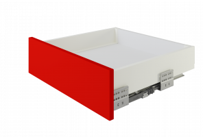 Ящик СТАРТ PUSH с ПРЯМЫМИ боковинами Белый SB28W.1/300, выс. стенки 86мм