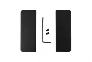 Заглушки закр. для горизонт. профиля GOLA BALANCE " C" Черный   RZ050.04BL   БОЯРД