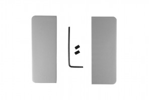 Заглушки закр. для горизонт. профиля GOLA BALANCE " C" Серый   RZ050.04GR   БОЯРД