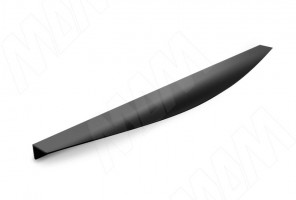 Профиль-ручка крепление саморезами черный матовый 446мм (анод) PH.RU14.450.BL