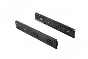 Направляющие VEKTOR BS45 STANDARD 350мм, шар. h45, полн.выдвижения, черные