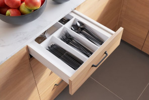 Ящик GTV Модерн Бокс PRO L-450, низкий H-84мм, Белый   PB-MBPRO-KPL450A1