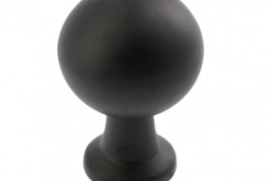 Ручка-кнопка NORD,  черный матовый GZ-NORD-1-20M