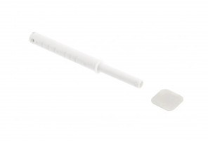 Толкатель ВРЕЗНОЙ GTV Salto Nova, длинный с магнитным окончанием, белый   AM-SVW-DL-MG-10
